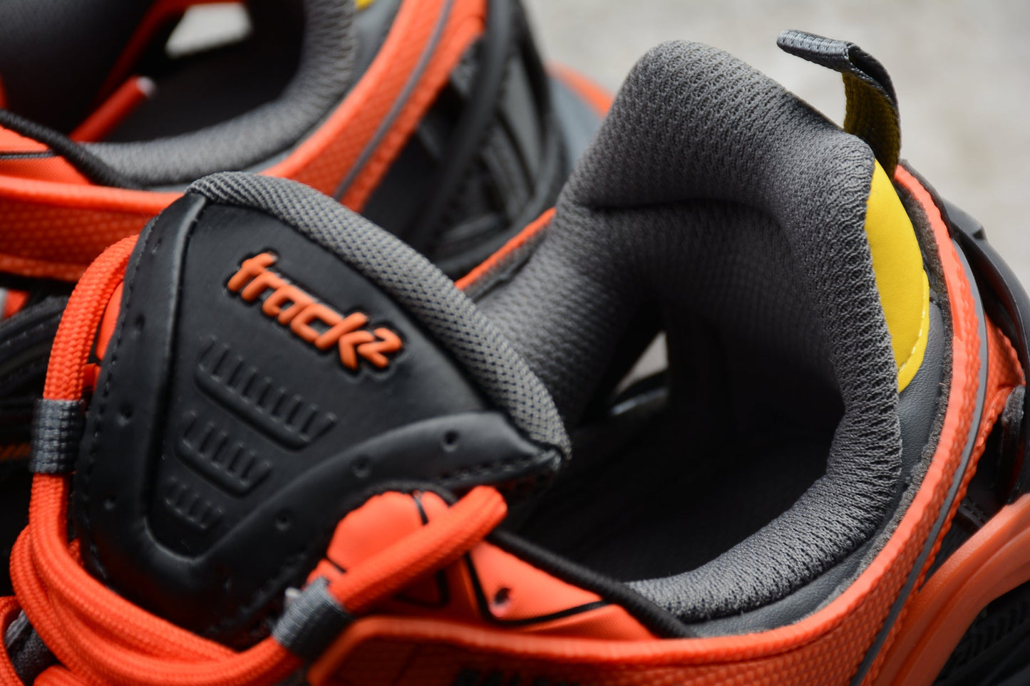 Balenciaga Track 2 Orange Black Sneakers