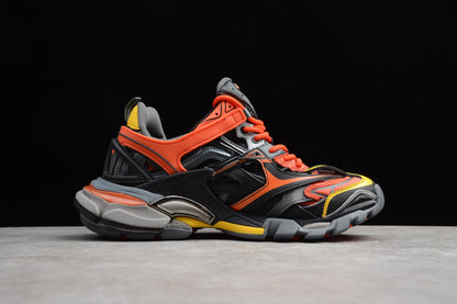 Balenciaga Track 2 Orange Black Sneakers