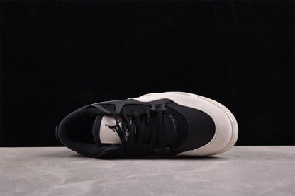 Air Jordan 4 RM Black Light Bone Sneakers