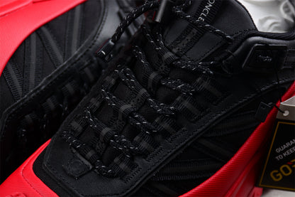 Moncler Trailgrip GTX Low Red Black Sneakers
