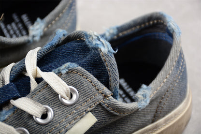 Balenciaga Paris Mid Denim Blue Sneakers