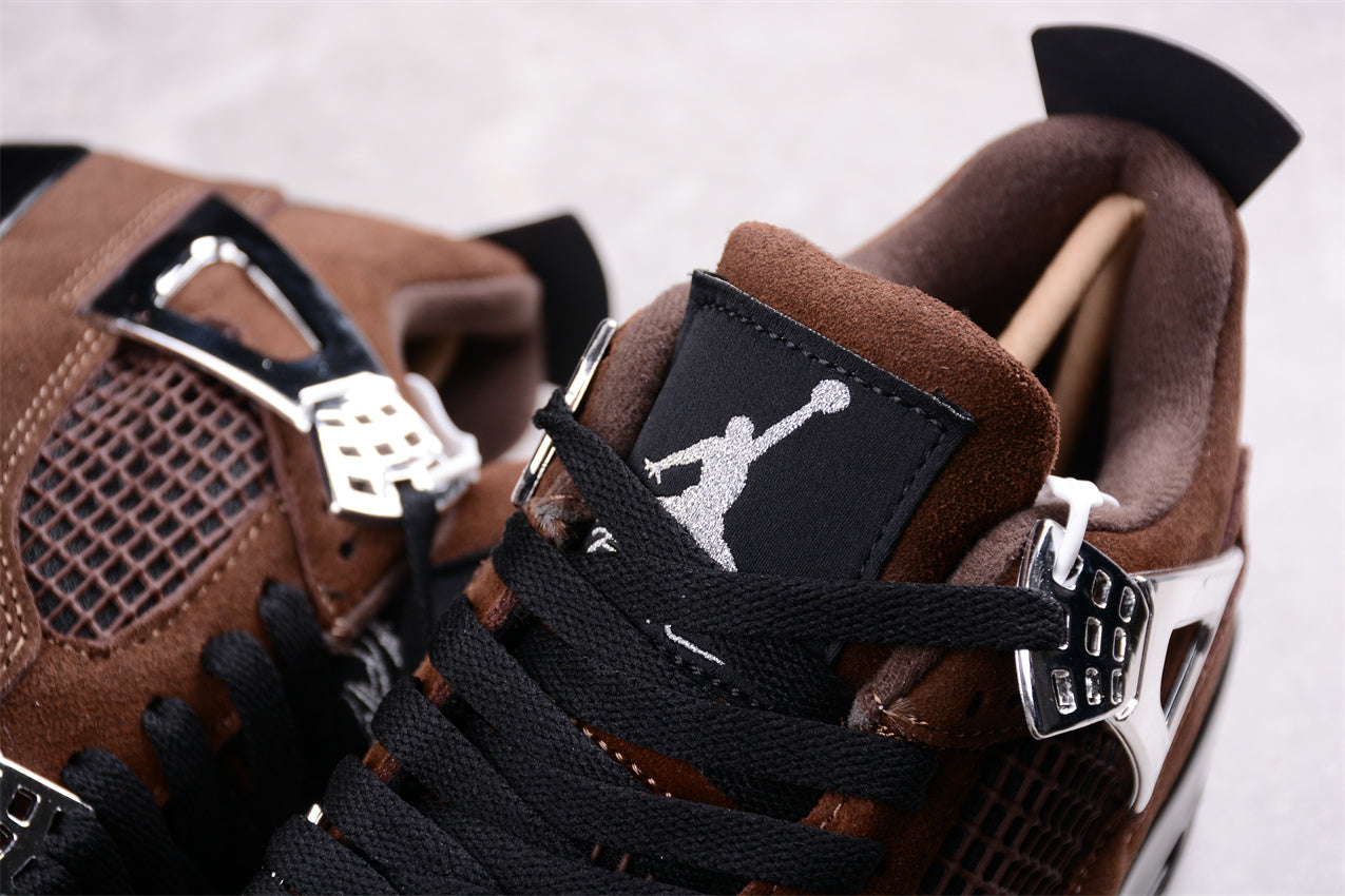 Nike Air Jordan 4 Retro "Silver Brown"