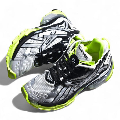Balenciaga Runner Sneakers Black/Neon Yellow