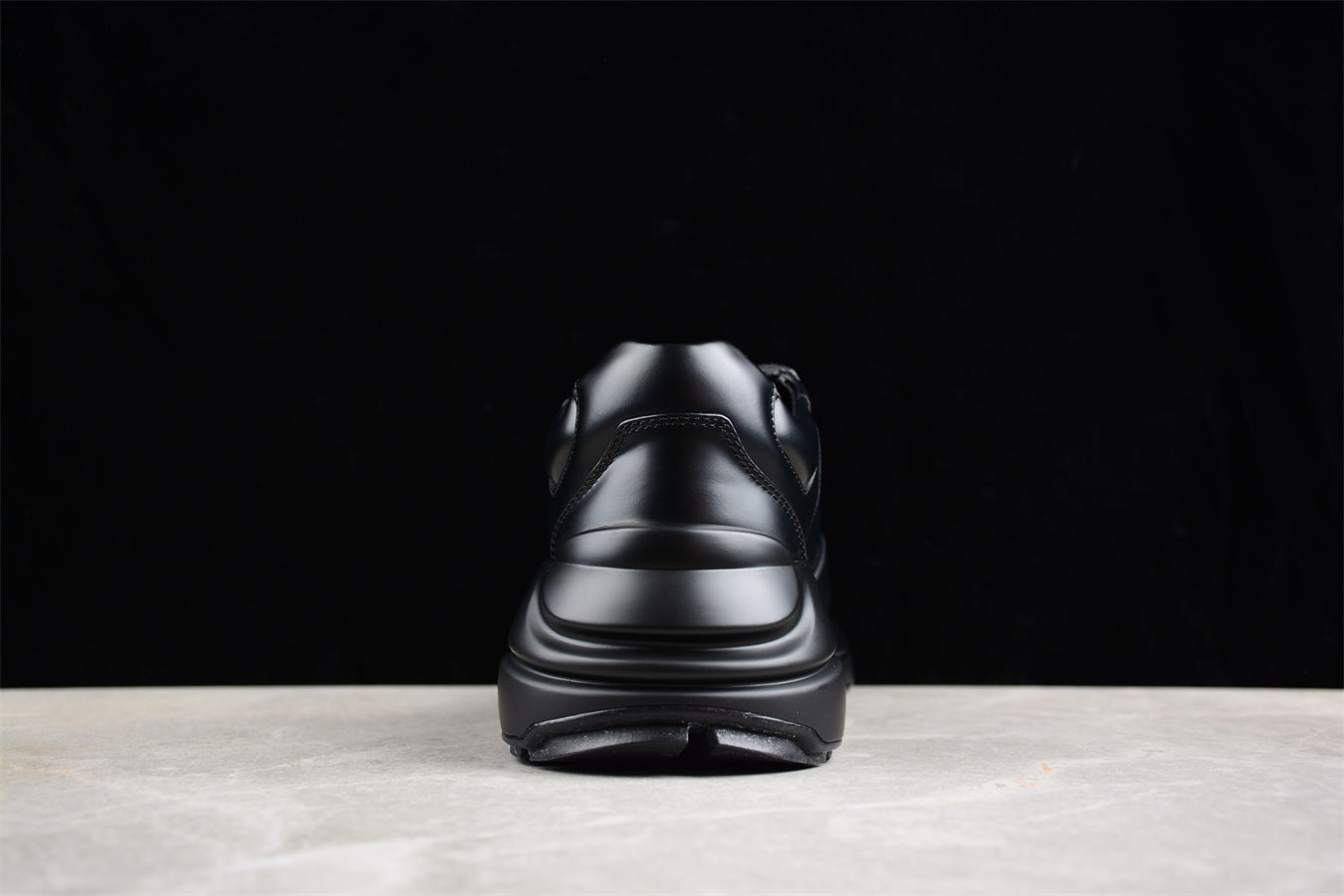 Gucci Interlocking G Rhyton Black Sneakers