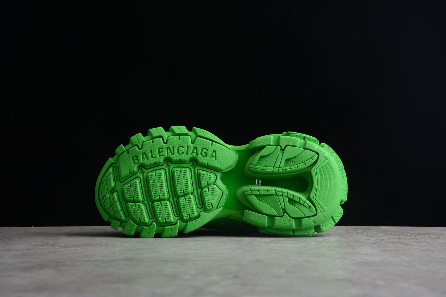 Men's Green Track Performance Sneakers