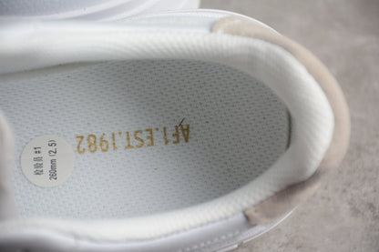 Nike Air Force 1 Low PLT.AF.ORM Bling White Metallic Gold Sneakers