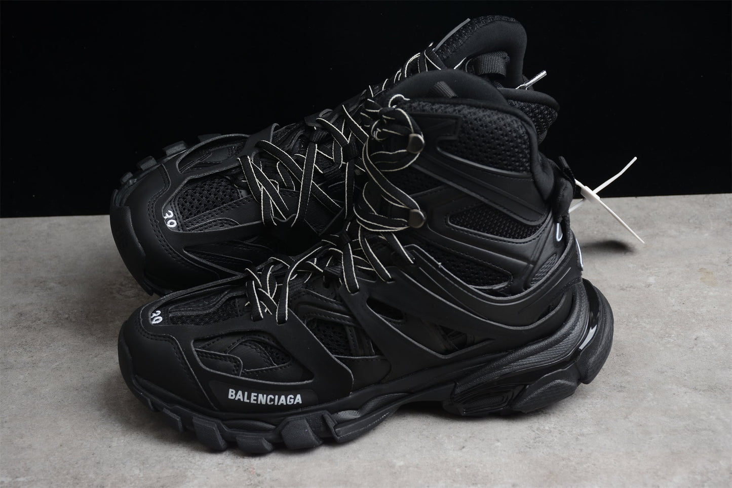 Balenciaga Track Hike Black Sneakers