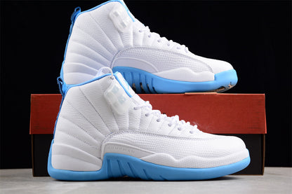 Air Jordan 12 Retro UNC University Blue Sneakers