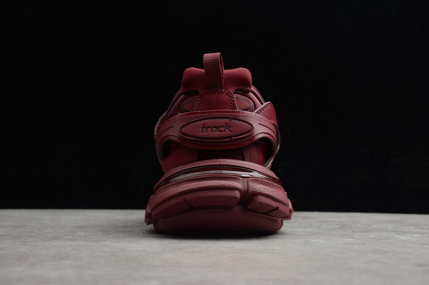 Women's Burgundy Track Lifestyle Sneakers