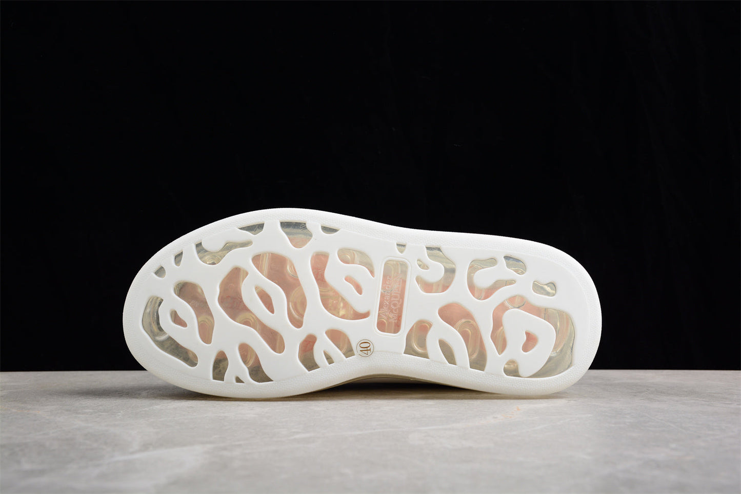 Alexander McQueen Oversized Air Sole Sneaker in White