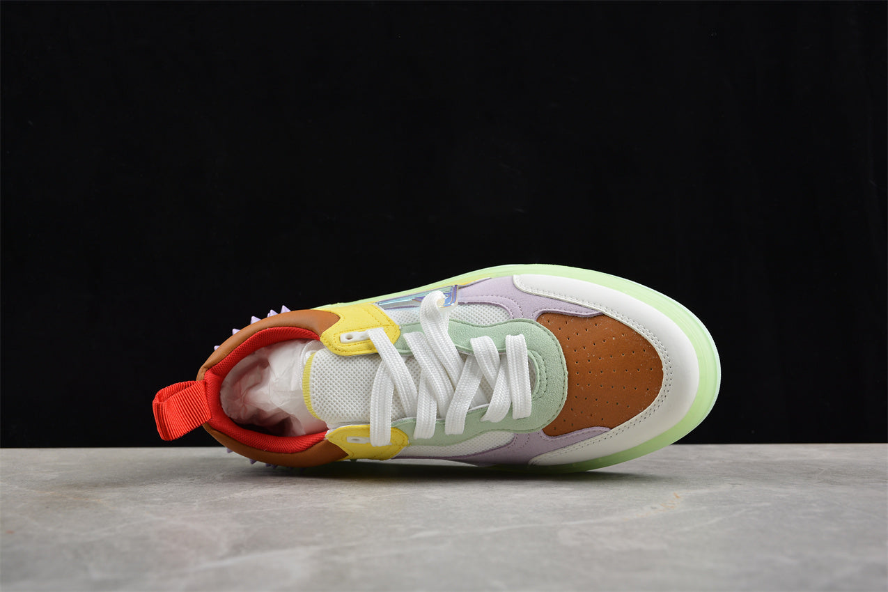Christian Louboutin Astroloubi Lace-Up Sneakers in Purple