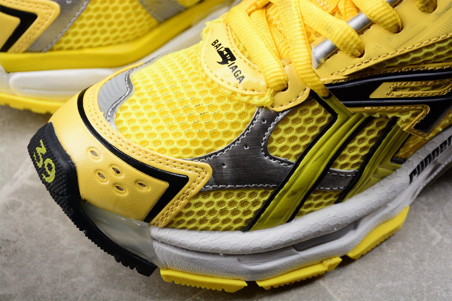 Balenciaga Runner 7.0 Yellow Sneakers