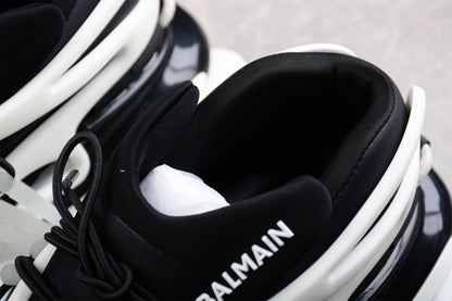 Balmain Unicorn White Black Trainers