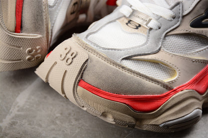 Balenciaga Cargo Beige Red Sneakers