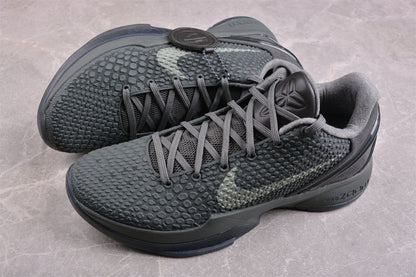 Nike Kobe 6 Fade to Black (FTB) Black Mamba Pack Basketball Shoes
