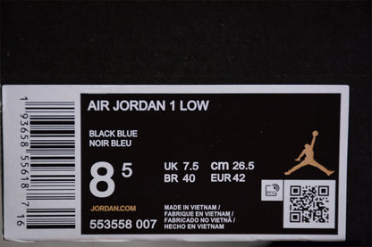 Air Jordan 1 Low GS Alternate Royal Toe Sneakers