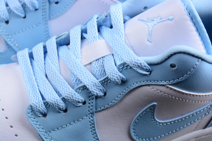 Air Jordan 1 Low Ice Blue Sneakers