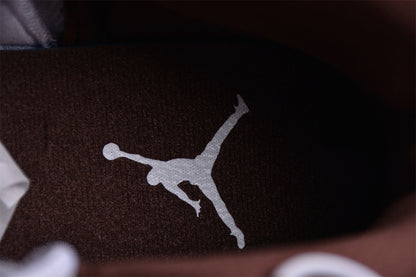 SoleFly x Air Jordan 12 White Baroque Brown Sneakers