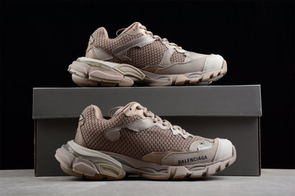 Balenciaga Track 3 Beige Sneakers
