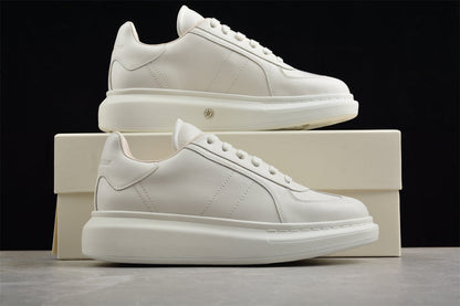 Alexander McQueen Oversized White Leather Sneakers