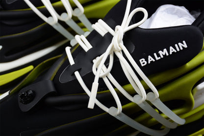 Balmain Unicorn Black Yellow Trainers