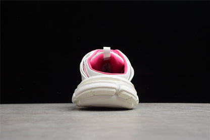 Balenciaga Track Mule White & Rose Pink