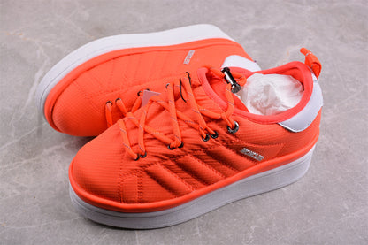 adidas x Moncler Campus Solar Red Sneakers