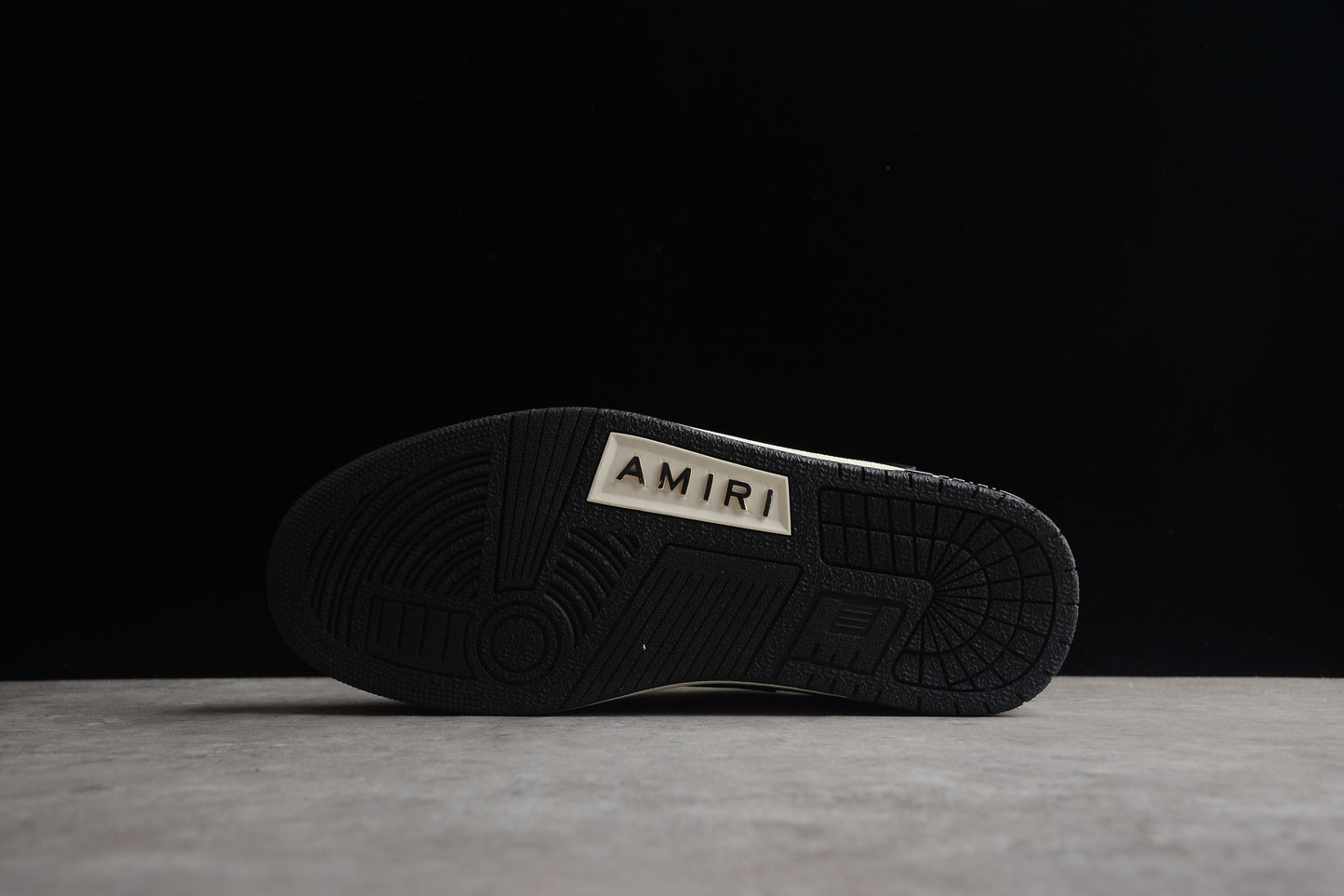 AMIRI Skel Top Low 'Black/White/Black'