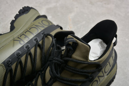 Moncler Trailgrip Lite 2 Olive Black Sneakers