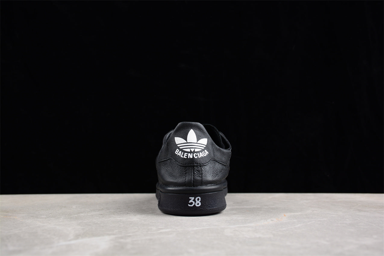 Balenciaga x adidas Stan Smith Black Sneakers