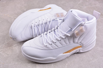 Air Jordan 12 Phantom White Sneakers