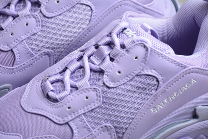 Women's Lavender Chunky Platform Sneakers