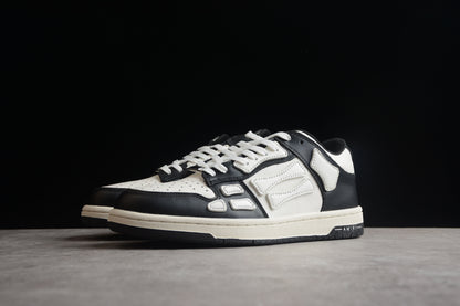AMIRI Skel Top Low Black White Sneakers
