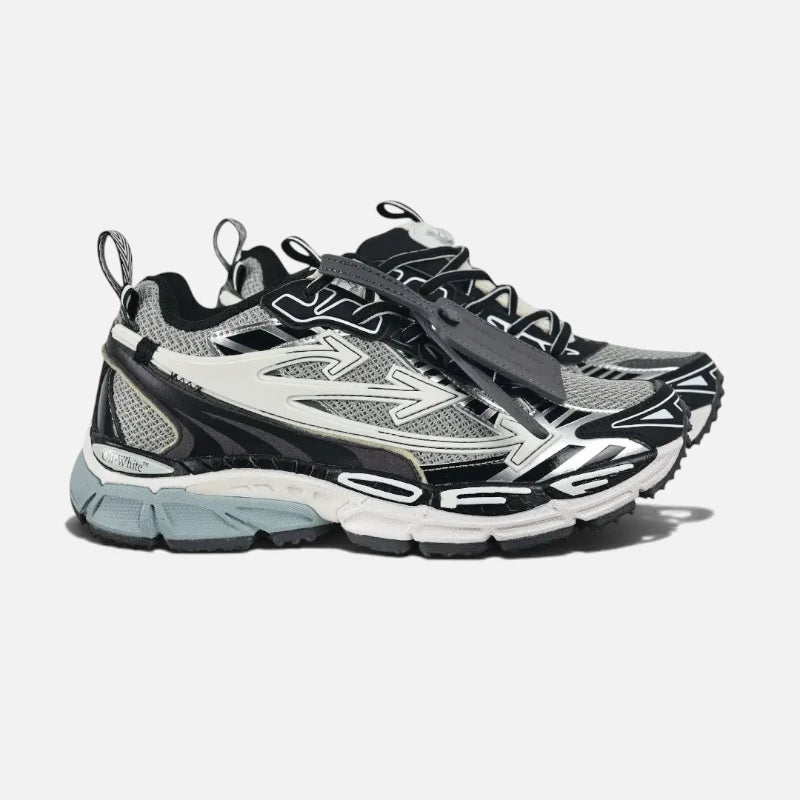 Off-White Be Right Back Grey Black Sneakers