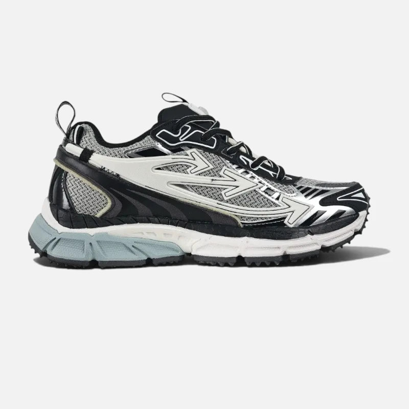 Off-White Be Right Back Grey Black Sneakers