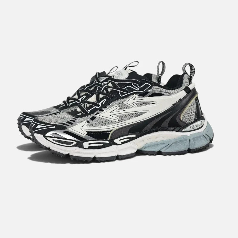 Off-White Be Right Back Grey Black Sneakers