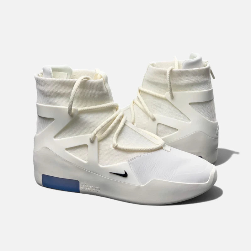 Nike Air Fear of God 1 Sail Black Sneakers