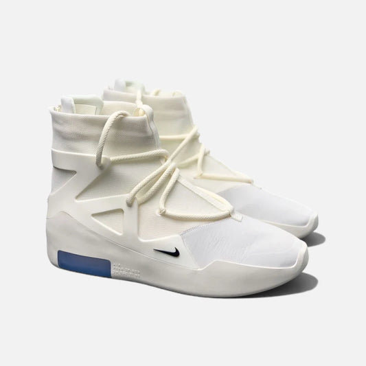 Nike Air Fear of God 1 Sail Black Sneakers
