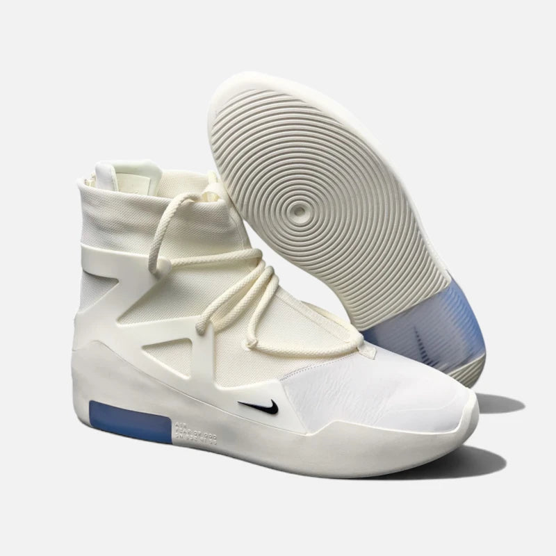 Nike Air Fear of God 1 Sail Black Sneakers