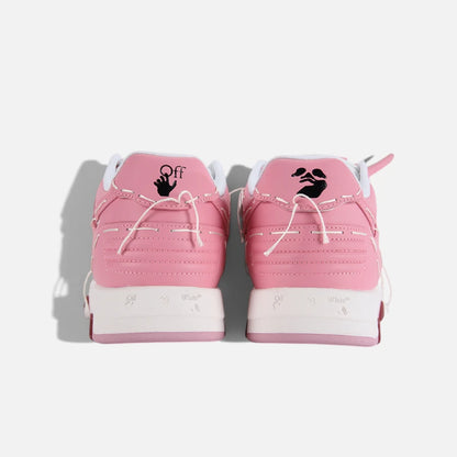Off-White Out of Office Sartorial Stitching White Pink Sneakers