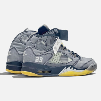 Nike Air Jordan 5 Retro Off-White Muslin Sneakers
