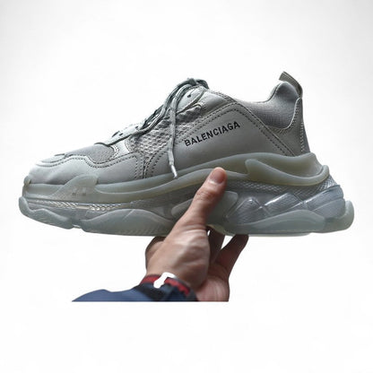 Balenciaga Triple S Clear Sole Grey