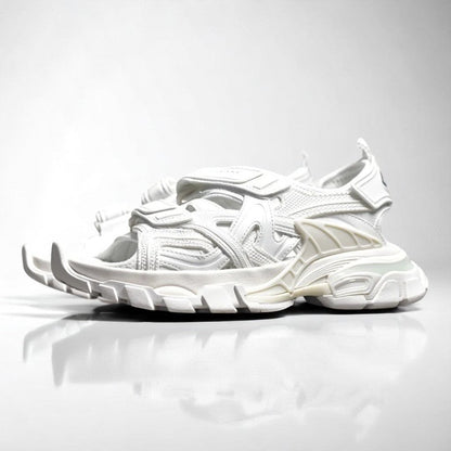 Balenciaga Track Sandals White