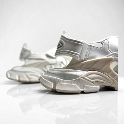 Balenciaga Track Sandals White