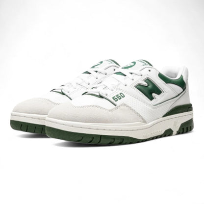 New Balance 550 White Green Sneakers