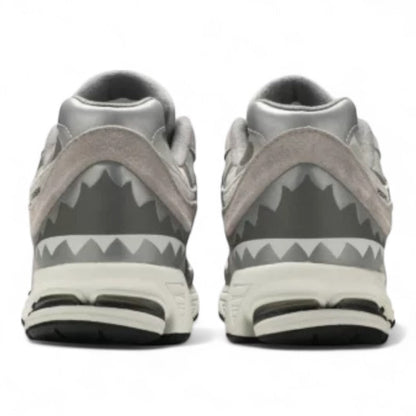 New Balance 2002R x BAPE Apes Together Strong Grey Camo Sneakers