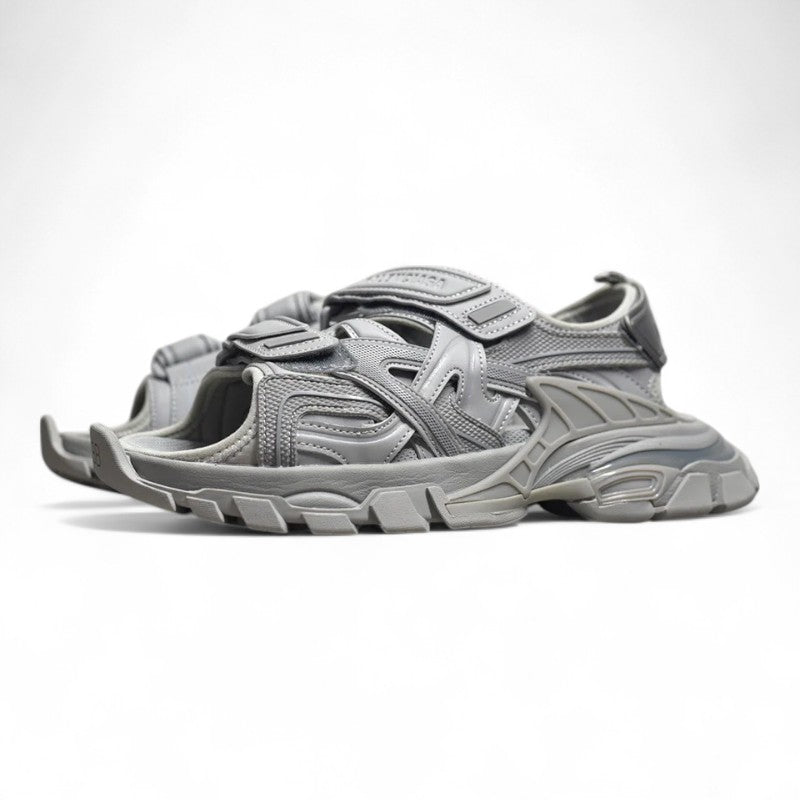 Balenciaga Track Sandals Silver