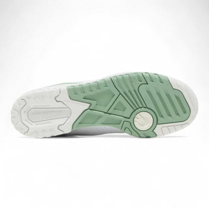 New Balance 550 White Mint Green Sneakers