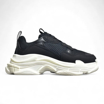 Balenciaga Triple S Black White