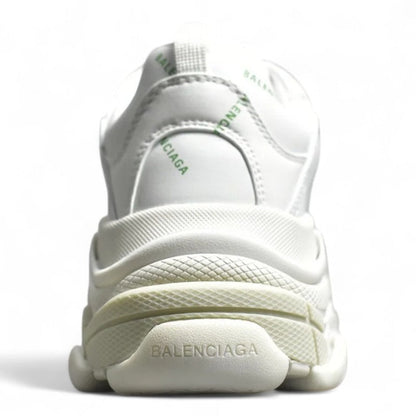 Balenciaga Triple S Allover Logo GID White